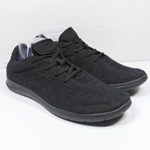 MERINOS Wool Casual Comfort Lightweight Walking Sneaker Black Mens Sz 11